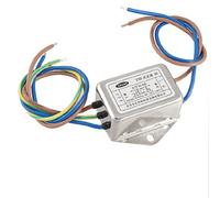 Aexit Filtre antiparasite de ligne d'alimentation CA monophasé A1FW-6A 250V 50 / 60Hz (6f03eee077c268051376ff4e9991eb13)