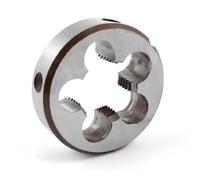 Aexit Forme ronde 45mm Dia. Extérieur 1/2' 'Filetage grossier Filière Gris (cd0bda51441a0d5fc48de8a4cb384a45)