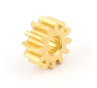 Aexit Le module 0,4 de robot partie la roue en laiton de pignon de vitesse de diamètre de la dent 12 de 5.3mm pour l'axe de moteur de 2mm ZK935478I416284G