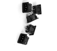 Aexit Lot de 5 Prise mâle IEC 320 C14 Panneau Entrée Connecteur AC 250 V 15 A 472X465