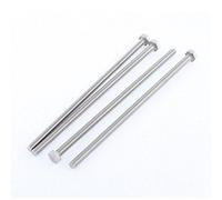 Aexit M6 x 150 mm Entièrement filetée en acier inoxydable Vis à tête hexagonale Bolt 4 pcs 588N244