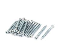 Aexit M7 x 70mm Connexion Meubles à six pans vis Confirmat ton argent 20pcs 399S160