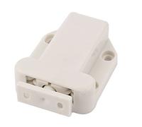 Aexit Meuble Porte Commode Placard Pousser Pour Ouvrir Attraper Touche Verrou Blanc 531O525