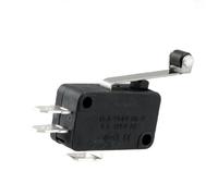 Aexit Micro-commutateur miniature miniature à levier à galet AC250V / 15A AC125V / 6A 1NO + 1NC LW315030U171392S