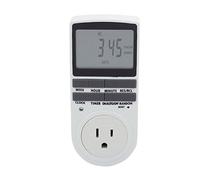 Aexit Minuterie programmable numérique Prise 120V US Socket 1800W TS-839, 3 Broches, 24H (95476eccf5abc35da75019b092df12e1)