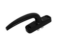 Aexit Poignée de levier de verrouillage à fenêtre à battant sans clé de 110 mm de longueur, noir (1f230ab577e83d7297ed3a7a75de9470)