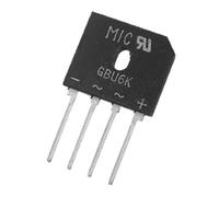 Aexit Redresseurs monophasés en verre passivés sur verre de 10 PCs GBU6K 800V 6A (6e403239512c77bde7b11d46d643e063)