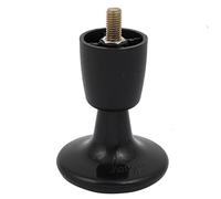 Aexit Roulette de glissière fixe ABS pour châssis de lit de machine, noir, ajusteur de pied coulissant TE621849C821606A