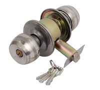 Aexit Serrure à bouton unique à boule ronde pour serrure de porte pour porte d'épaisseur de 35mm-50mm ZK595097I690577G