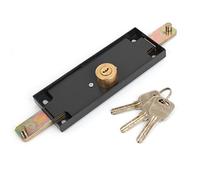 Aexit Serrure de porte à volet roulant de sécurité d'entrepôt avec 3 clés MX338124V580961T