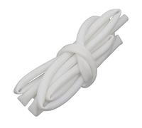 Aexit Tuyau de tuyau en caoutchouc de silicone résistant à la chaleur de 6 mm x de 8 mm de diamètre, blanc, 2 m de long PA163660Y855219W