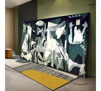 AEXOIO Décoration murale pour la maison et le salon : Guernica de Picasso, peintures à l'huile sur toile HD, affiches et reproductions. 70x144cm/28x57in