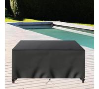 AEXOIO Housse de Meubles de Jardin Extérieur Étanche 115x55x85cm/Lxl xH Housse Salon de Jardin Exterieur Bâche de Protection,420d en Toile Oxford - Imperméable avec Corde et Boucle Verrouillage