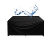 AEXOIO Housse pour Meubles De Jardin Imperméable 210x90x80cm/LxWxH Housse De Protection pour Salon Meubles Extérieur,Coupe-Vent Et Anti-UV,Bache pour Table De Jardin pour Table Et Chaises D'extérieur