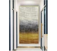 AEXOIO Peintures à l'huile abstraites sur toile, impressions d'art mural modernes pour salon, panneau linéaire, palette, décoration intérieure (90 x 185 cm / 35 x 73 pouces/sans cadre)