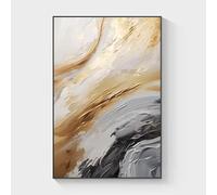 AEXOIO Peintures aux couleurs dorées, affiches modernes, tableaux d'art mural moderne, grande décoration de chambre, toile imprimée (70 x 100 cm / 28 x 39 pouces/sans cadre)