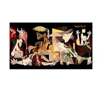 AEXOIO Reproduction moderne et abstraite de Guernica, la célèbre peinture sur toile de Picasso (70 x 180 cm / 28 x 71 pouces, sans cadre).