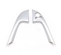 Aextroi Accessoires pour poignées de voiture Pour Mitsubishi pour Eclipse pour Cross style de voiture 2 pièces ABS plastique intérieur poignée porte pour avant garniture couverture(1)