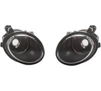 Aextroi Lampes frontales Phare antibrouillard pour E46 2001-2006, grille de protection phare noir brillant