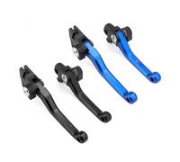 Aextroi Leviers de frein Kit de leviers frein et d'embrayage pour motos pour Yamaha YZ125, YZ250, YZ250F, YZ426F, YZ450F YZ 250(Bleu)