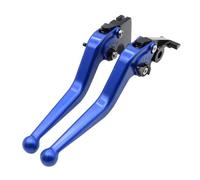 Aextroi Leviers de frein Levier d'embrayage pour Yamaha YZF R6 99-04 R1 02-03 FZS 1000 pour Fazer 01-05(Bleu)