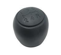 Aextroi Pommeau de levier de vitesse de voiture Cocer Pour FIAT Pour PANDA Pommeau de levier Pour vitesse, soufflet, couvre-stylo(Black-gar-knob)