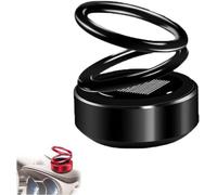 AEXZR Mini chauffage portable, solaire et électrique, rotation 360°, chauffage cinétique automatique (noir)