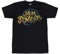 AEZWLTCCD Bill and Ted's Excellent Adventure WYLD Stallyns T-Shirt Men T-Shirt Black