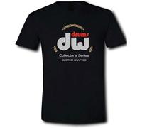 AEZWLTCCD Dw Drums Collector's Series Glogo Drum Workshop Black T-Shirt