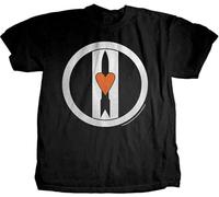 AEZWLTCCD Love and Rockets-Logo-XL Negro Blanco Amarillo Negro Rojo Hombres Mujeres Camiseta 100% Algodón