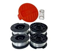 AF-100 Bobine de fil de rechange pour débroussailleuse Black & Decker BESTA510 LSTE523 LSTE525 LST300 LST136 LST136B LST140C LCC222 LST201 pour AF-100-BKP/AF-100 0-3ZP Bobine