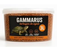 AF® - 3L Gammarus Sélection, 300 g Gammarus pour Tortues d'eau, crevettes, Tortues d'eau | Snack protéiné pour Votre Tortue d'eau avec ingrédients 100% naturels (300 g (Lot de 1), Gammarus Sélection)