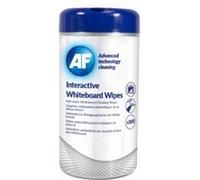 Boîte de 100 lingettes imprégnées pour tableaux blancs