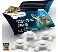 AF® - Lot de Calcium Tortue Terrestre, Pack Calcium Reptile, os de seiche Tortue pour Tortue d'eau | Libère Le Calcium Lentement, Évite Les Mauvaises Odeurs, Formule Vitamine Tortue Terrestre