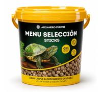 AF® Nourriture Tortue d'eau Adulte 900g / 3.8L Pellets Flottants 5mm, 28% Protéines pour Carapace Forte, Eau Propre et sans Odeurs, Aquarium Tortue Deau avec Zip et Doseur Inclus
