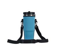 AF-WAN Manchon de transport en néoprène pour bouteille d'eau, imperméable, antidérapant, anti-rayures avec bandoulière, compatible avec les gobelets Stanley IceFlow en acier inoxydable de 887 ml