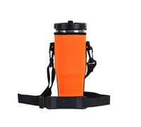 AF-WAN Manchon de transport en néoprène pour bouteille d'eau, imperméable, antidérapant, anti-rayures avec bandoulière, compatible avec les gobelets Stanley IceFlow en acier inoxydable de 887 ml