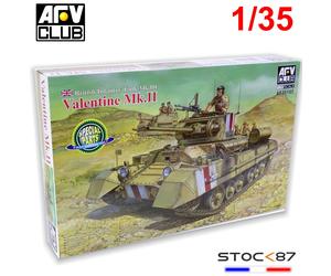 AF35185# AFV CLUB Valentine Mk.II british infantry Tank Mk.III 1/35