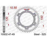 Afam 10502 Rear Sprocket Argenté 47t