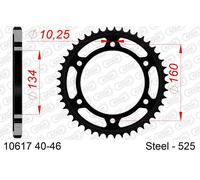 Afam 10617 Rear Sprocket Argenté 45t