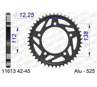 AFAM Couronne aluminium Ultra-Light 11613 - 525