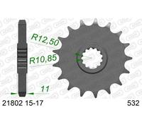 AFAM Pignon avant standard en acier 21802 - 532