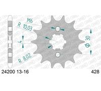 AFAM Pignon standard en acier avant 24200 - 428