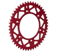 AFAM BAR CHAÎNE ALU ROUGE Honda CR125/250/500, CRF250/450 48 dents
