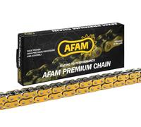 Afam Chaîne 428r1-g Dorée 132 maillons
