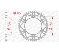AFAM Couronne acier anti-boue 14206 - 520