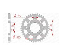 Afam Couronne Acier Standard 10201 - 428