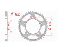 AFAM Couronne acier standard 10613 - 525
