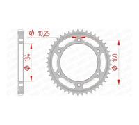 Afam Couronne Acier Standard 10617 - 525