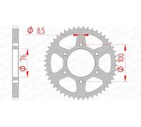 AFAM Couronne acier standard 12227 - 428